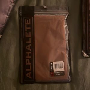 3 - Mens Large Tanks. Alphalete brand. Colors: Mahogany, Cranberry Ice, Espresso